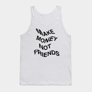 Make Money Not Friends Flag Tank Top